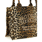 Brown Recycled Cotton Tote Bag