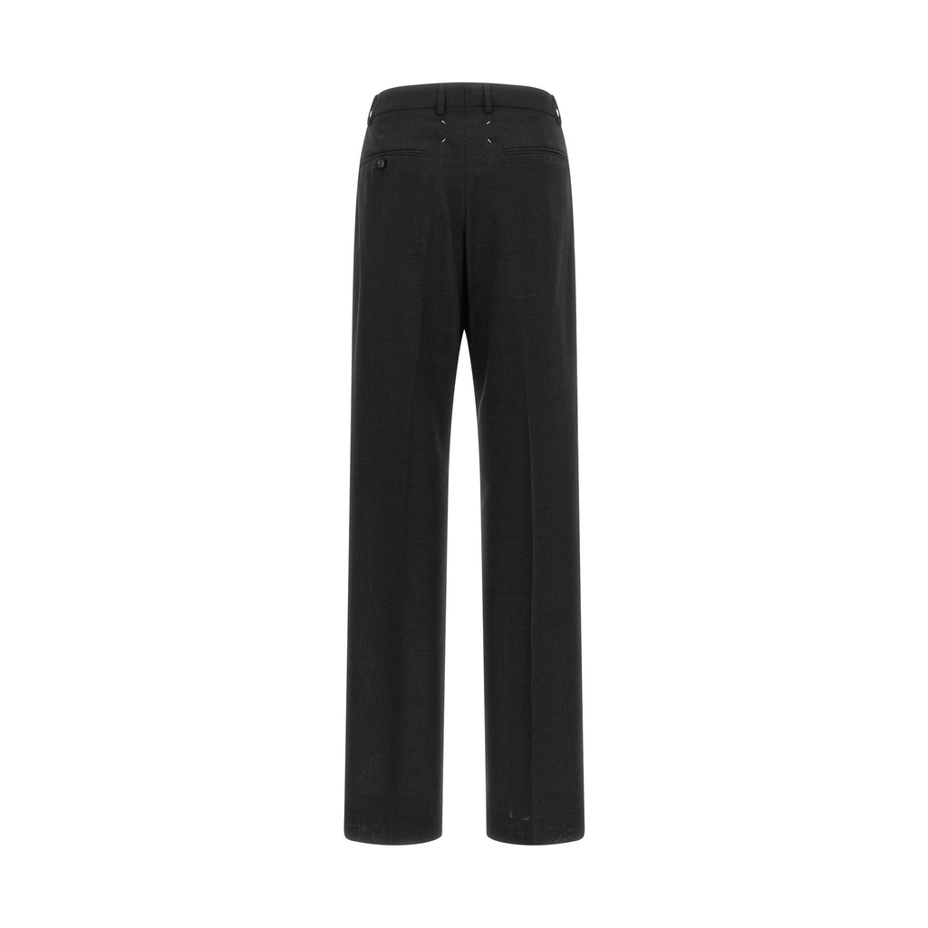 Gray Wool Dress Pants