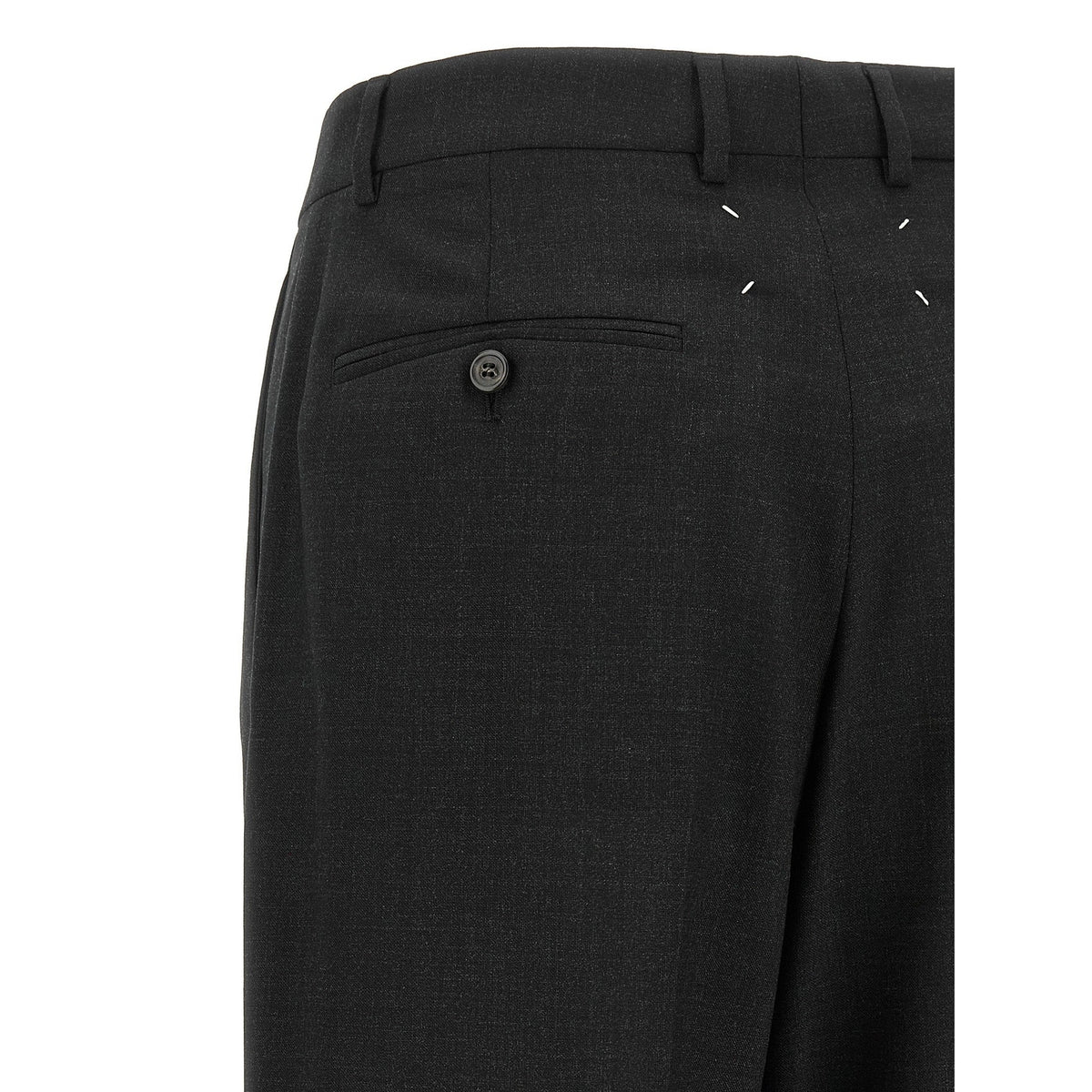 Gray Wool Dress Pants