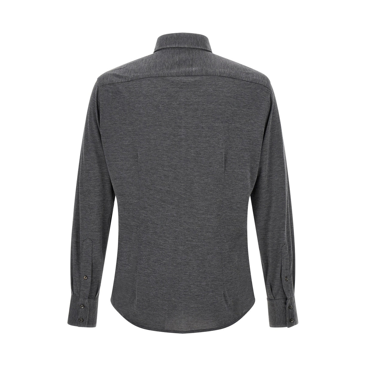 Gray Silk Blouse