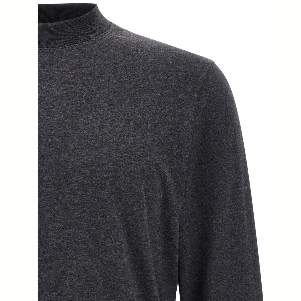 Gray Cotton T-Shirt