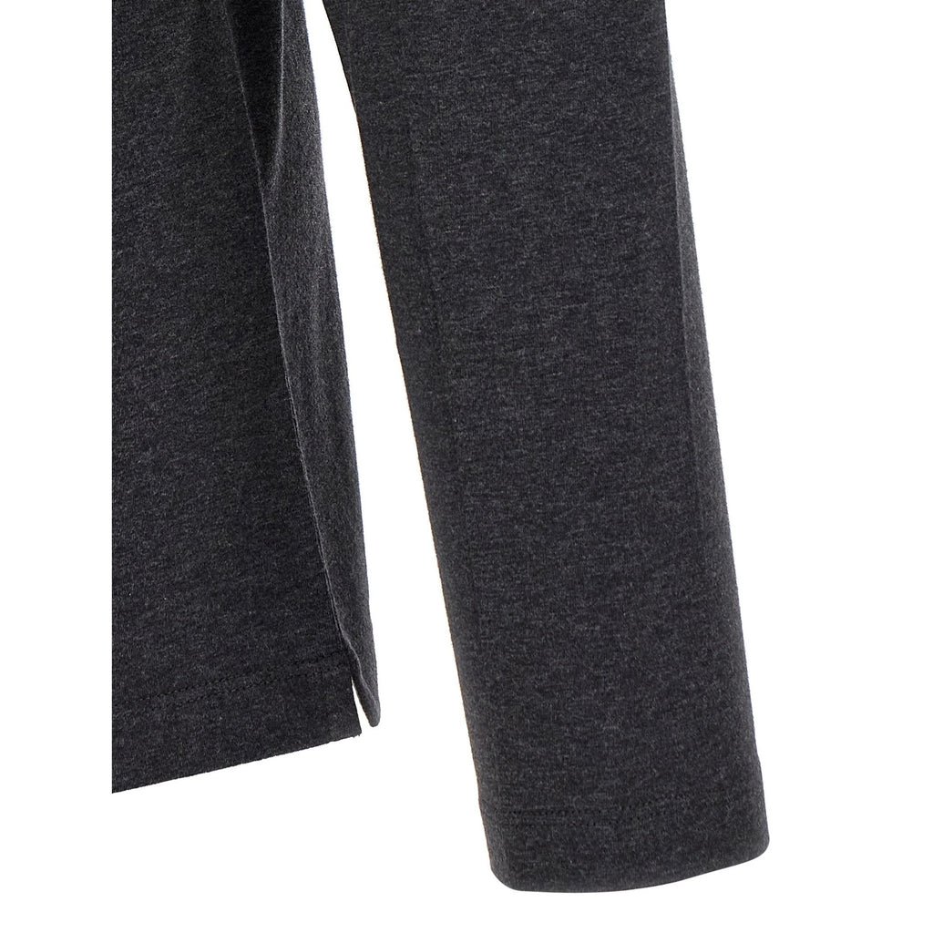 Gray Cotton T-Shirt