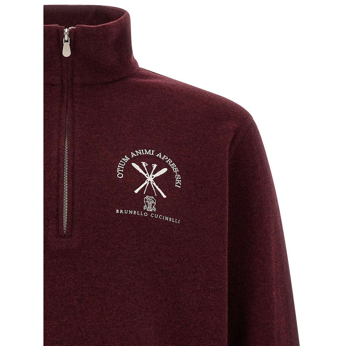 Bordeaux Cashmere Sweatshirt