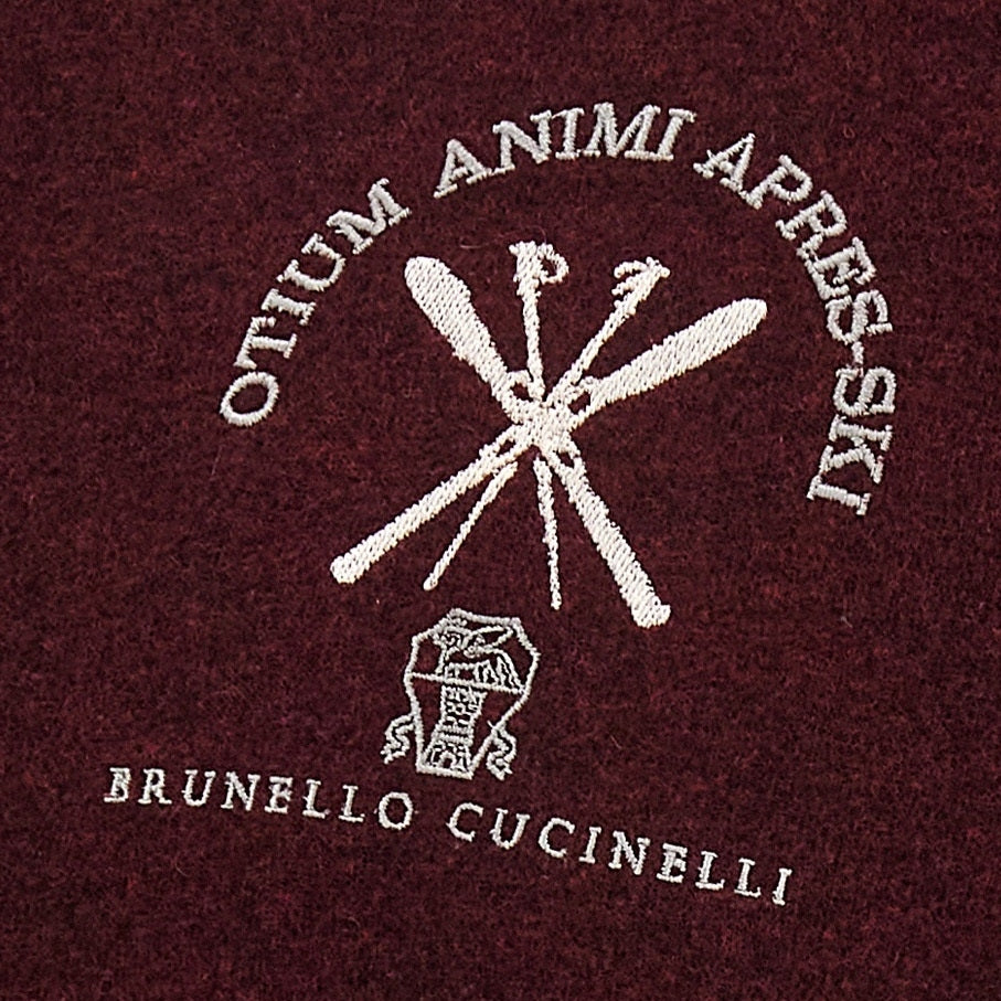 Bordeaux Cashmere Sweatshirt