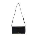 Black Leather Crossbody Bag