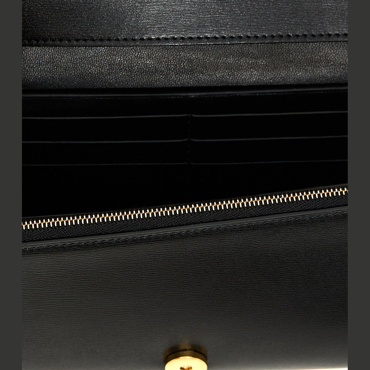Black Leather Crossbody Bag