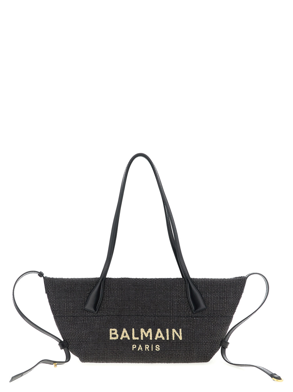 Black Polyamide Tote Bag
