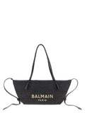 Black Polyamide Tote Bag