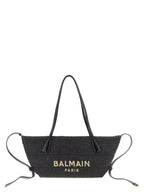 Black Polyamide Tote Bag