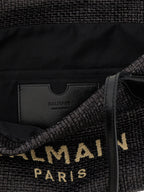 Black Polyamide Tote Bag