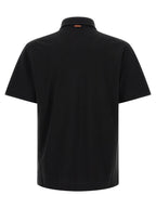 Black Cotton Polo Shirt
