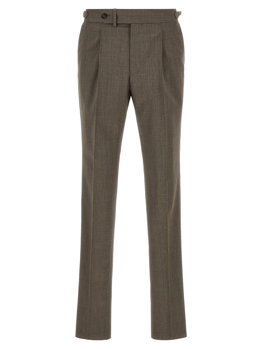 Brown Wool Dress Pants