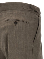 Brown Wool Dress Pants