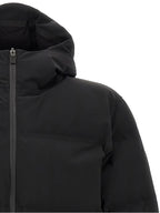 Black Polyamide Full-Length Jacket