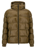 Bicolor Polyamide Full-Length Jacket