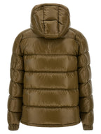 Bicolor Polyamide Full-Length Jacket