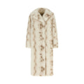 Beige Polyester Coat
