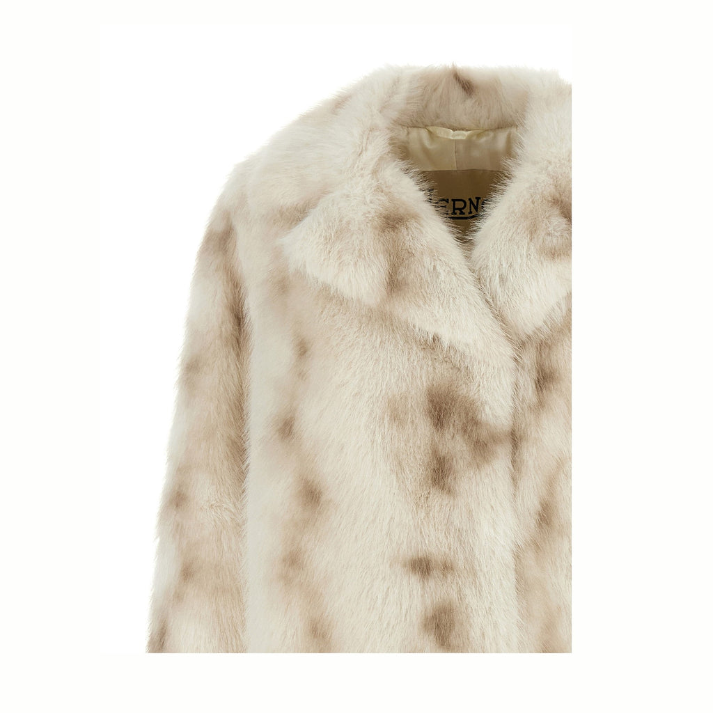 Beige Polyester Coat