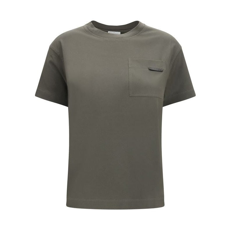 Bicolor Cotton T-Shirt