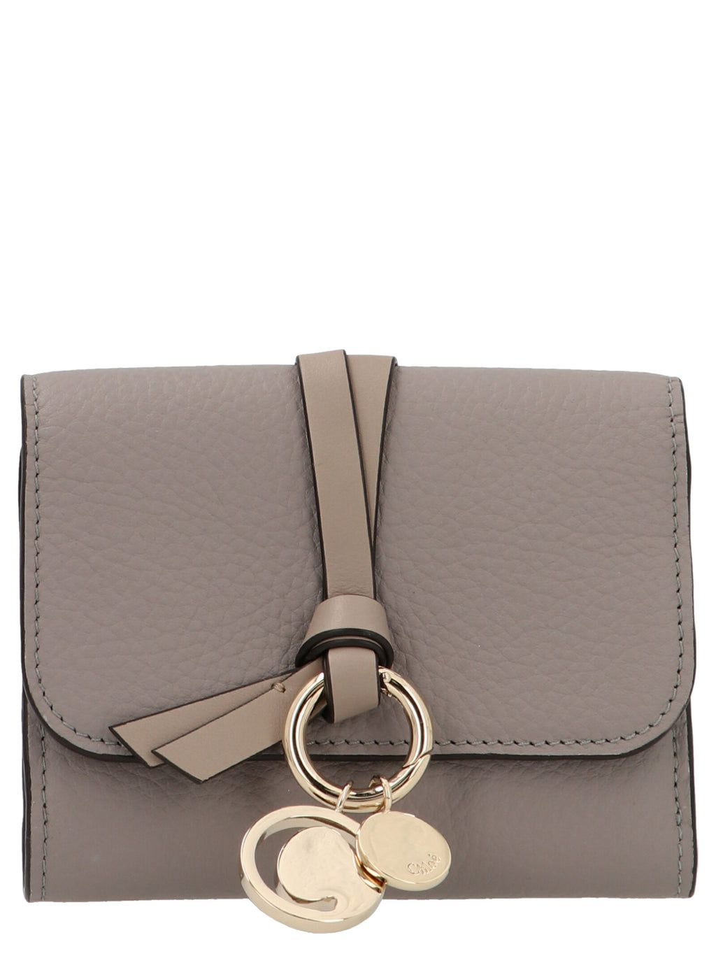 Gray Calfskin Cardholder