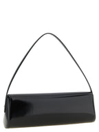 Black Calfskin Shoulder Bag
