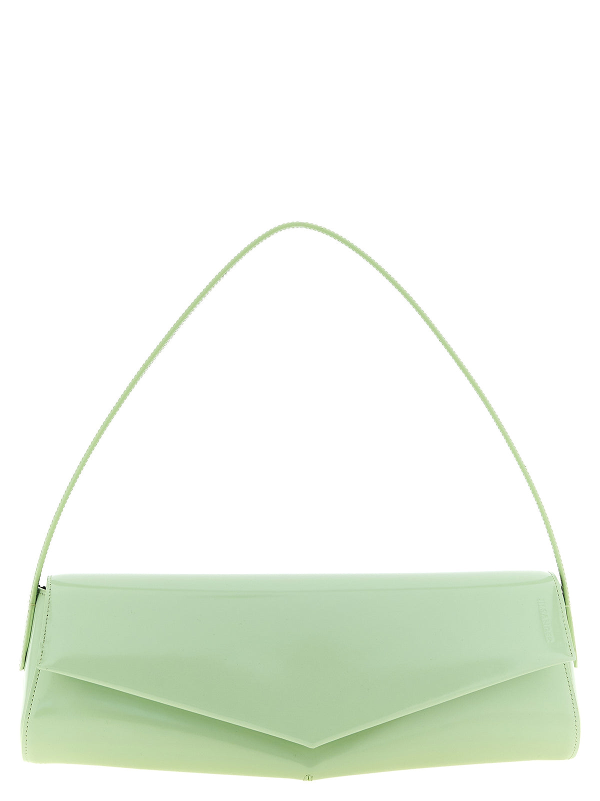 Bicolor Calfskin Shoulder Bag
