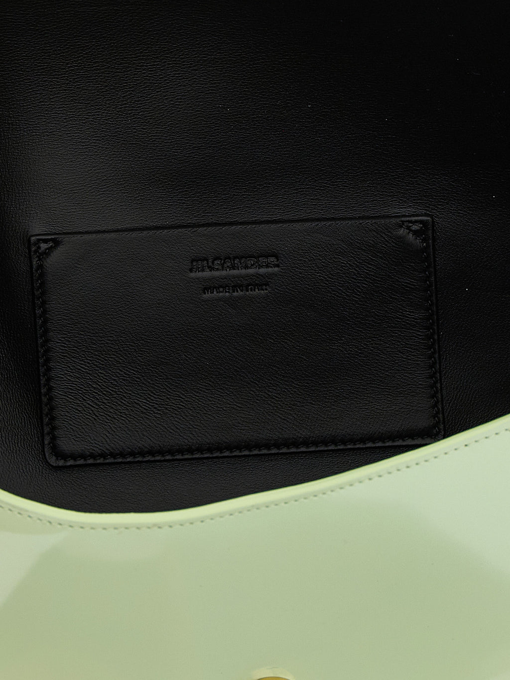 Bicolor Calfskin Shoulder Bag