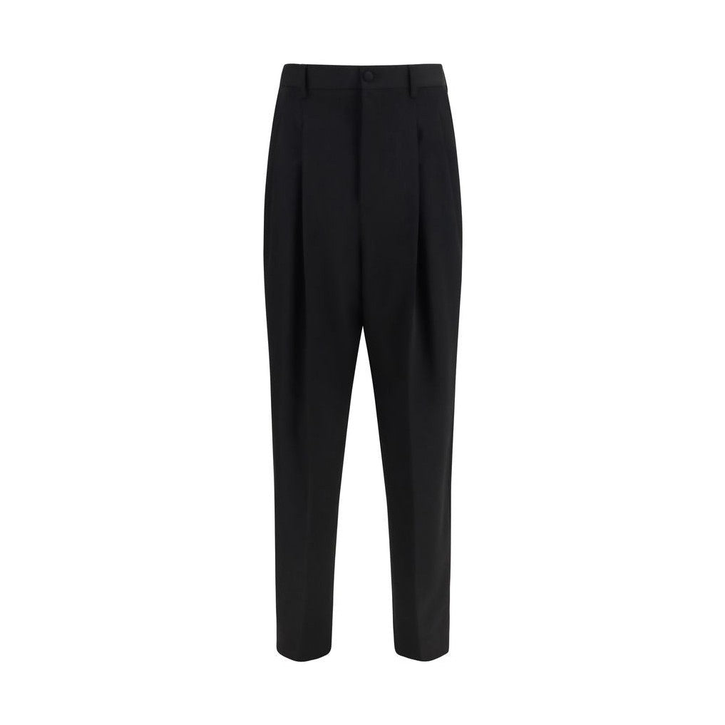 Black Wool Oves Aries Dress Pants