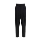 Black Wool Oves Aries Dress Pants