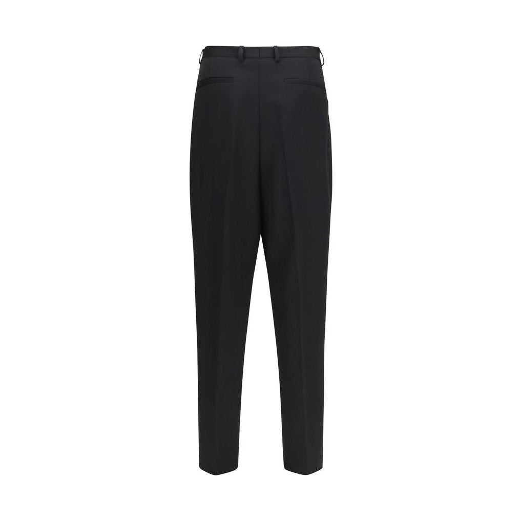 Black Wool Oves Aries Dress Pants