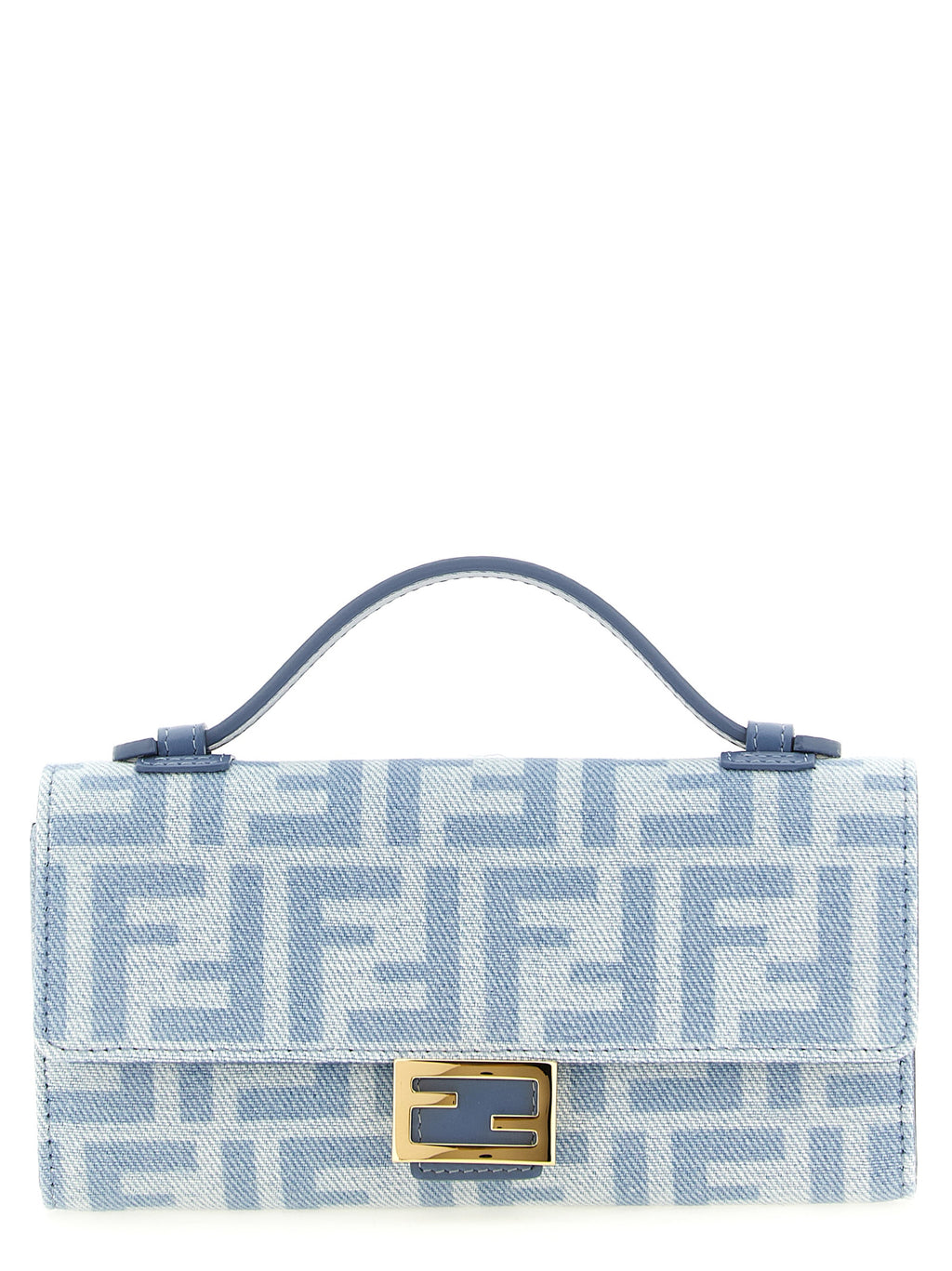 Blue Cotton Cardholder