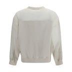 White Cotton Sweatshirt
