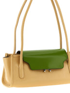 Multicolor Calfskin Shoulder Bag