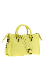 Multicolor Lamb Leather Handbag