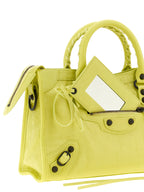 Multicolor Lamb Leather Handbag