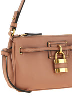 Multicolor Lamb Leather Clutch Bag