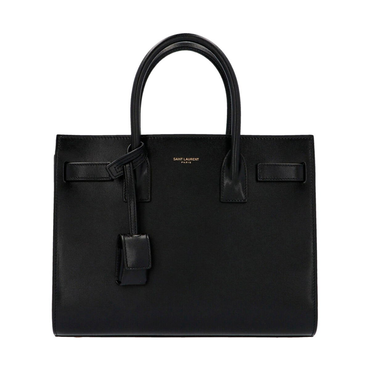 Black Calfskin Handbag