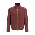 Bordeaux Wool Oves Aries Full-Length Jacket
