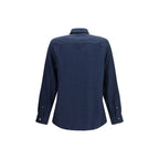 Blue Wool Oves Aries Shirt