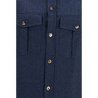 Blue Wool Oves Aries Shirt