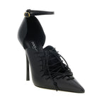 Black Calfskin High Heel Pumps