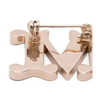 Gold Metal Broch