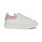 White Calf Leather Bos Taurus Chunky Sneakers