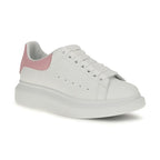 White Calf Leather Bos Taurus Chunky Sneakers