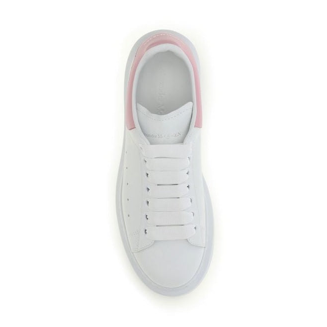 White Calf Leather Bos Taurus Chunky Sneakers