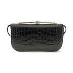 Black Calf Leather Bos Taurus Shoulder Bag