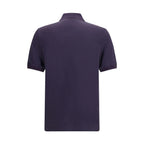 Purple Cotton Polo Shirt
