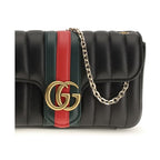 Black Calf Leather Bos Taurus Shoulder Bag