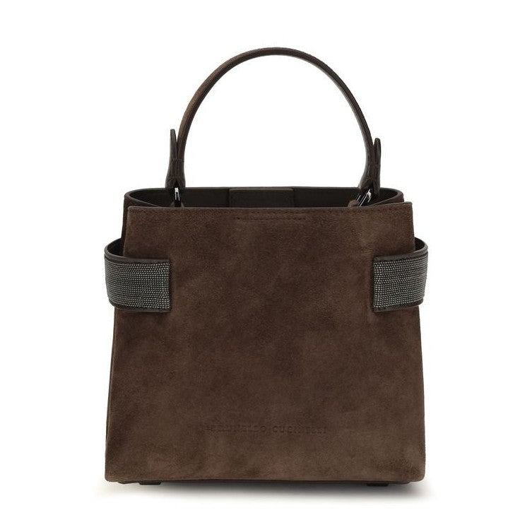 Brown Calf Leather Bos Taurus Handbag