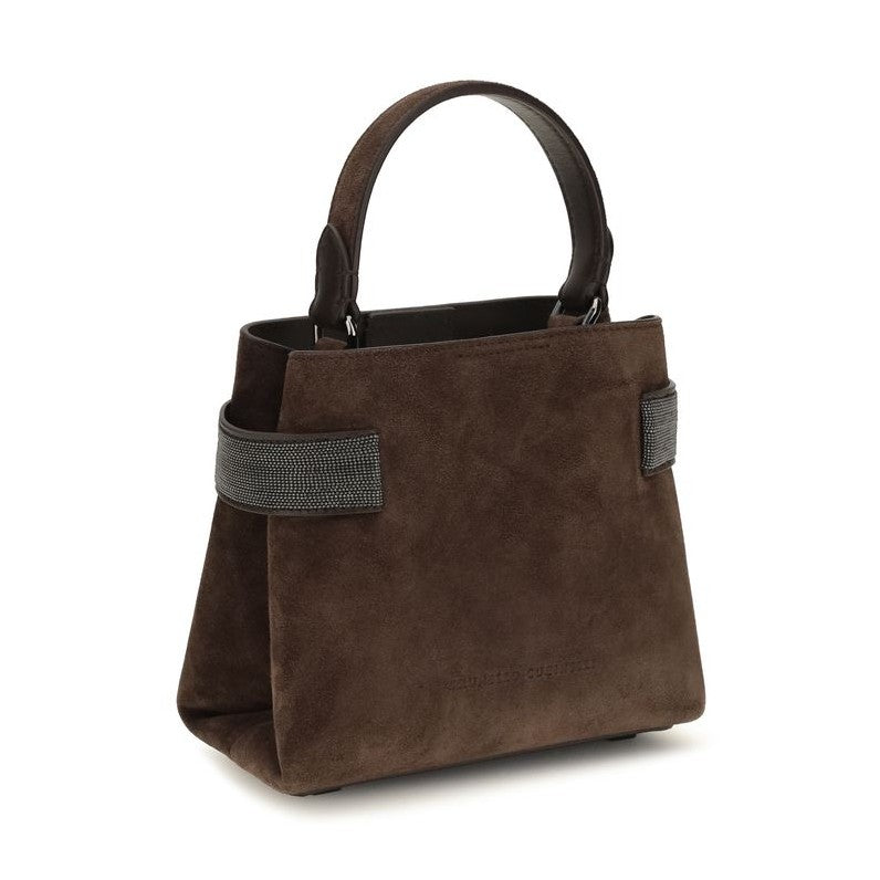 Brown Calf Leather Bos Taurus Handbag
